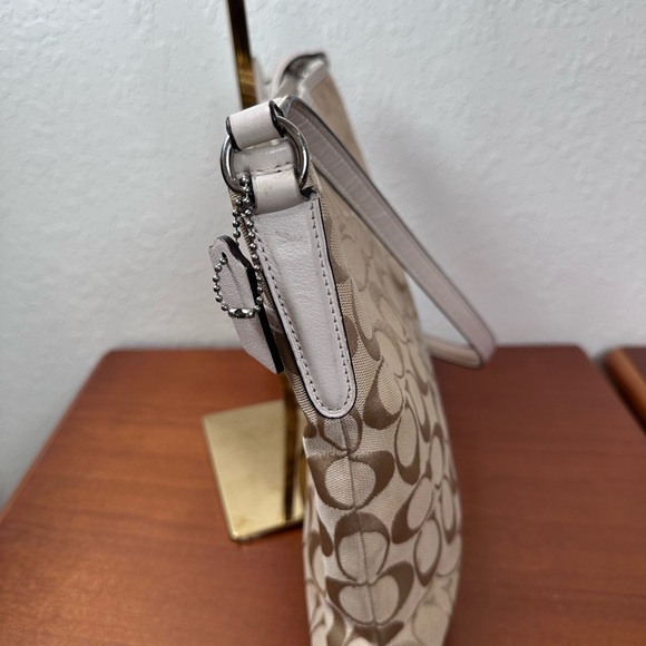 Coach Tan Signature Crossbody Bag - Picture 7 of 13
